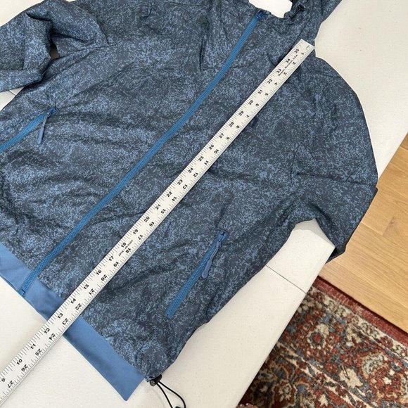 Kari Traa Womens Jacket Small Blue Ane Astro Speckled Wind Resistant Performance - Picture 3 of 13